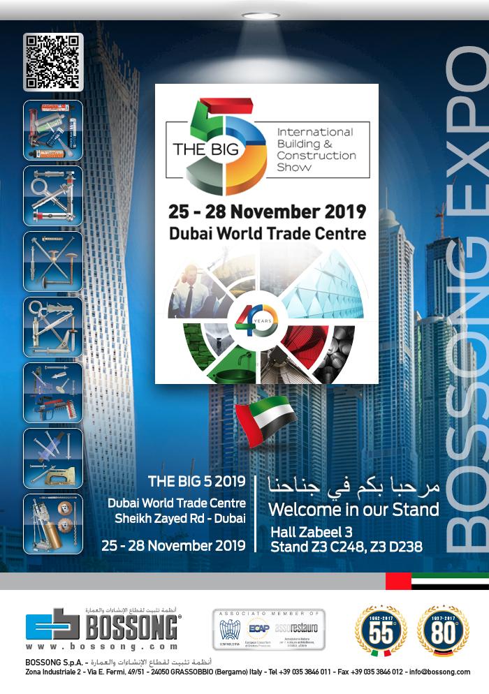 VISÍTENOS @ THE BIG 5 DUBAI 25-28 NOVIEMBRE 2019